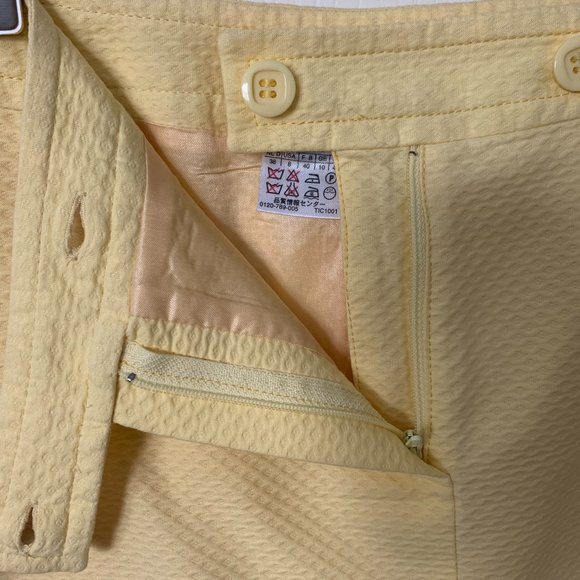 MAX & Co. Skirt in Butter Yellow (Size US 8/waist 29"/length 21.25") - Picture 5 of 5